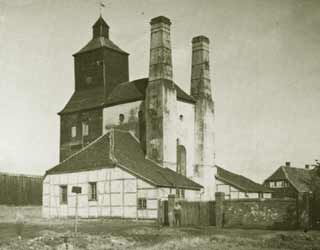 Historisches Foto Maschinenhaus Saline Königsborn