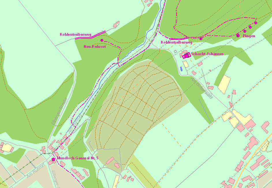 Umgebungskarte Neu-Ruhrort